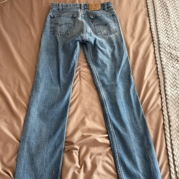 1980 Levis 501 Button Fly 29-32 Denim Jeans